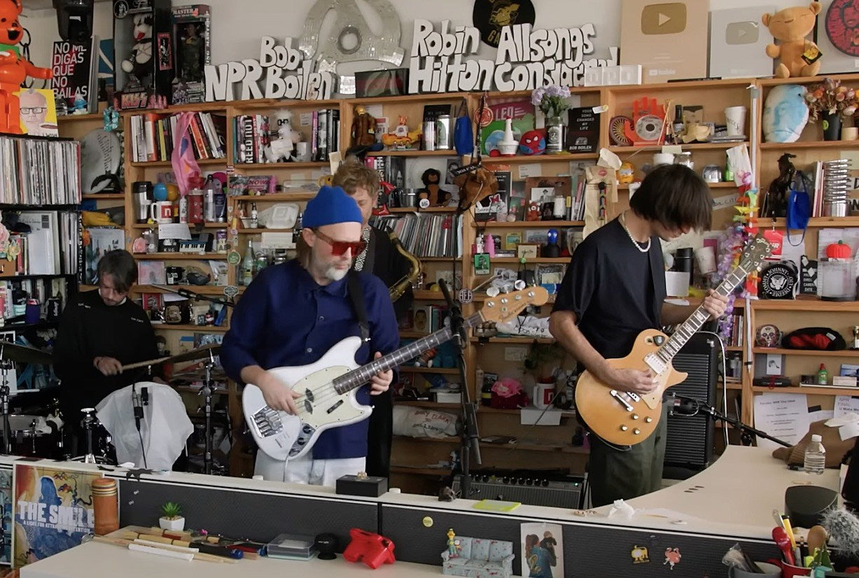 Watch The Smile’s mesmerizing Tiny Desk Concert