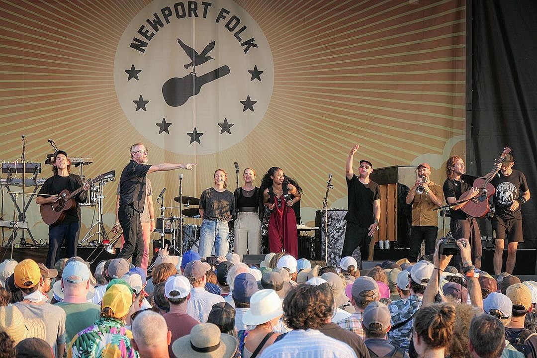 The National debuted new song, brought out Anaïs Mitchell, Cassandra Jenkins & more at Newport Folk