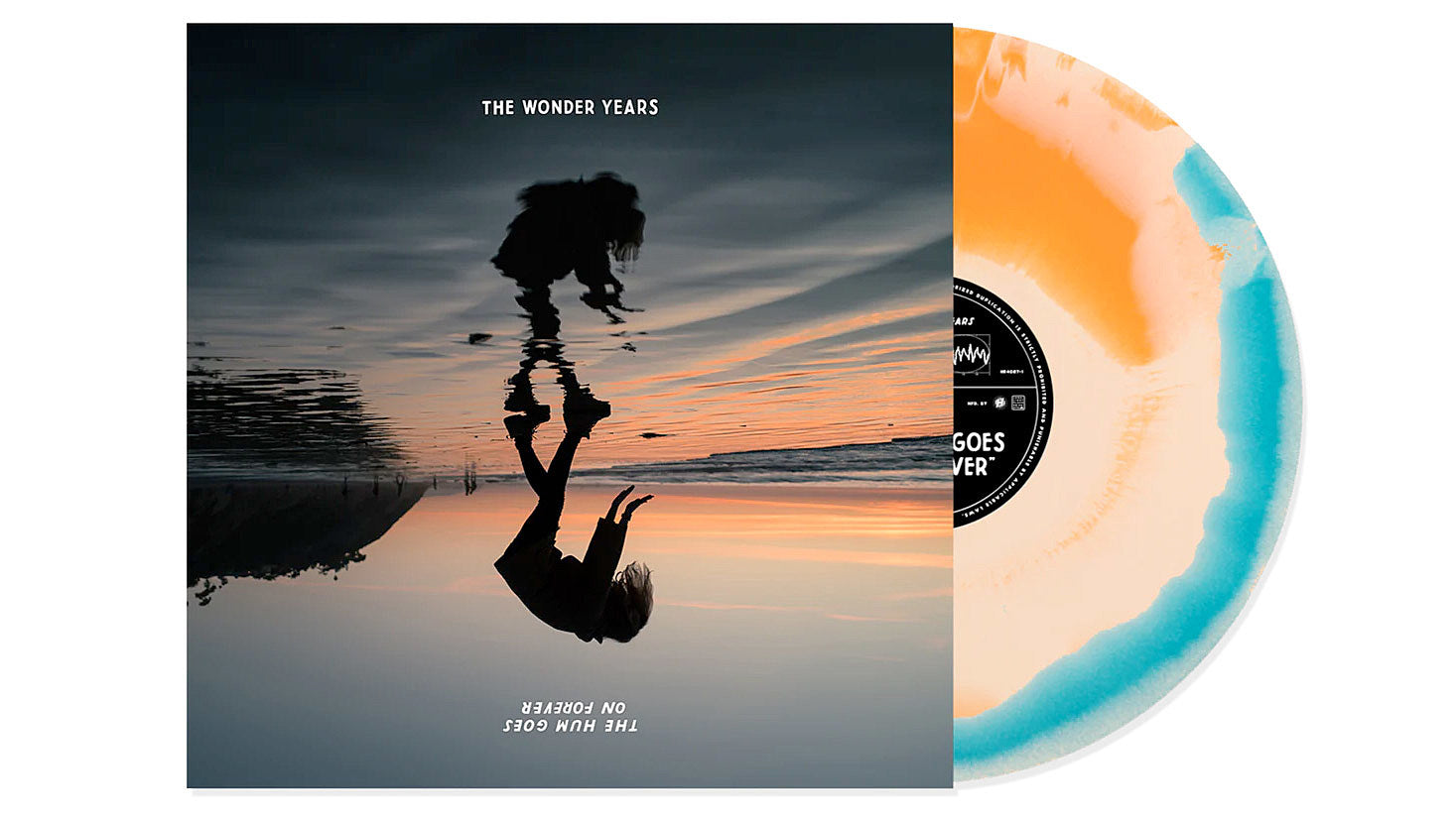 New exclusive vinyl: The Wonder Years’ ‘The Hum Goes On Forever’ on limited color swirl LP