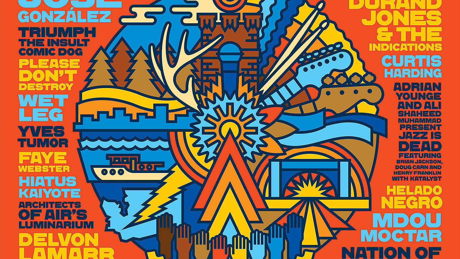THING 2022 lineup (Modest Mouse, Father John Misty, Sparks, Freddie Gibbs, more)