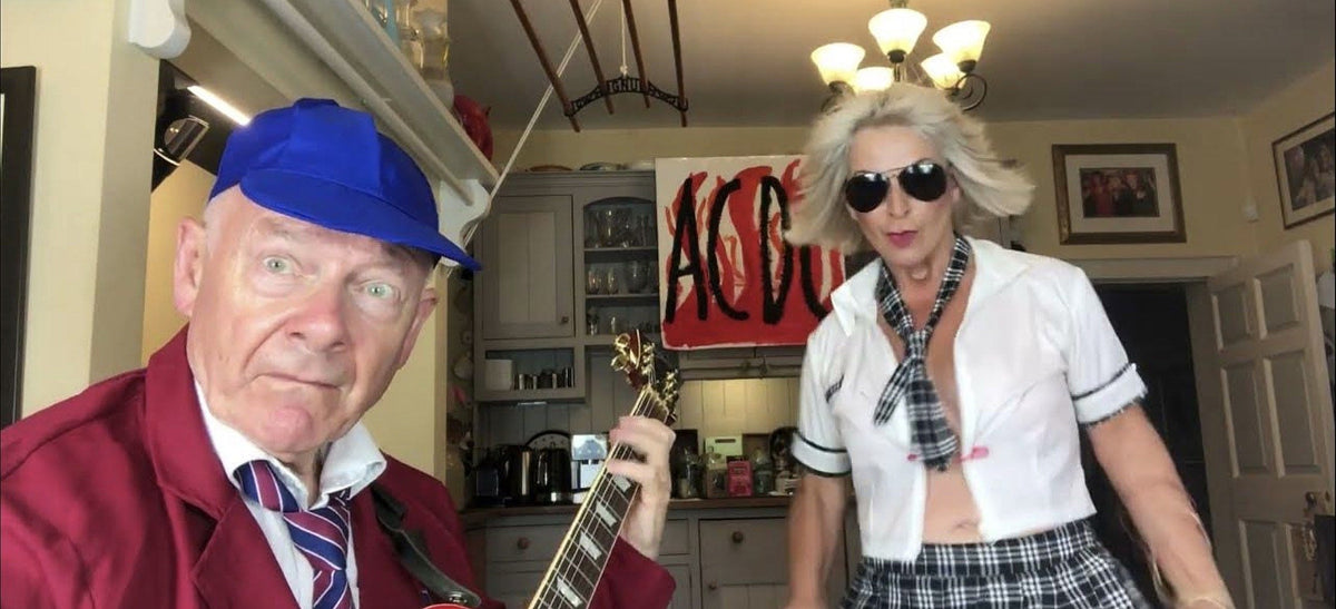 Toyah & Robert Fripp revisit AC/DC’s “Back in Black”