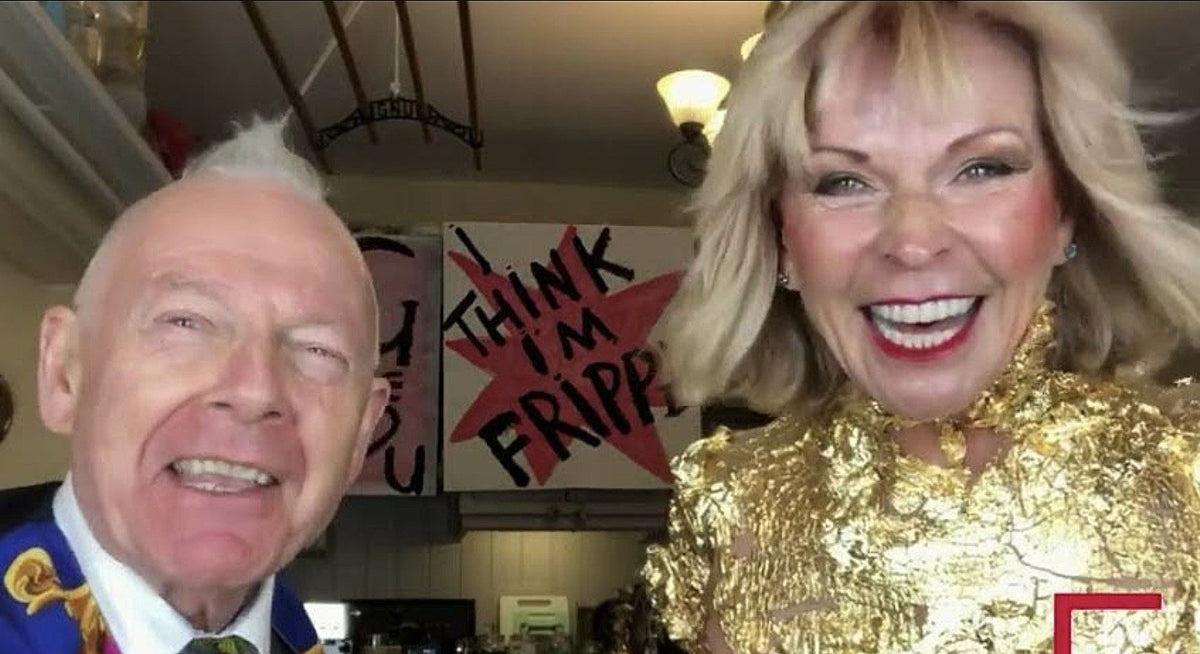 Watch Toyah & Robert Fripp’s “Bloopers & Bolløck$”