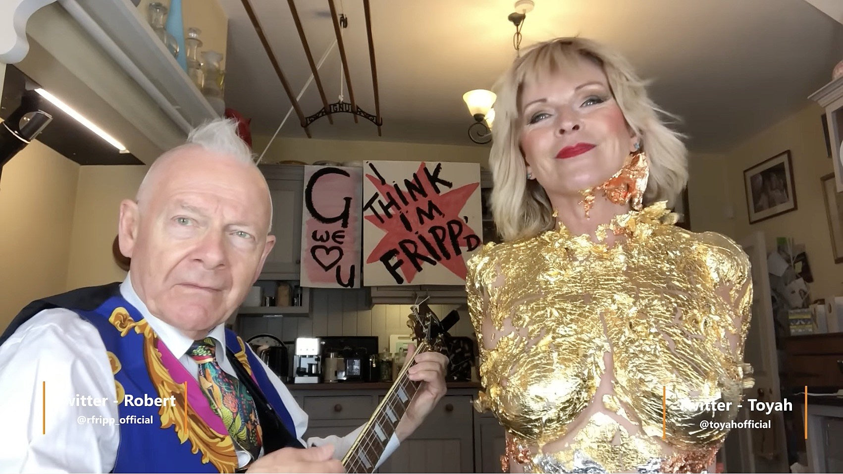 Watch Toyah and Robert Fripp cover Garbage’s “I Think I’m Paranoid”