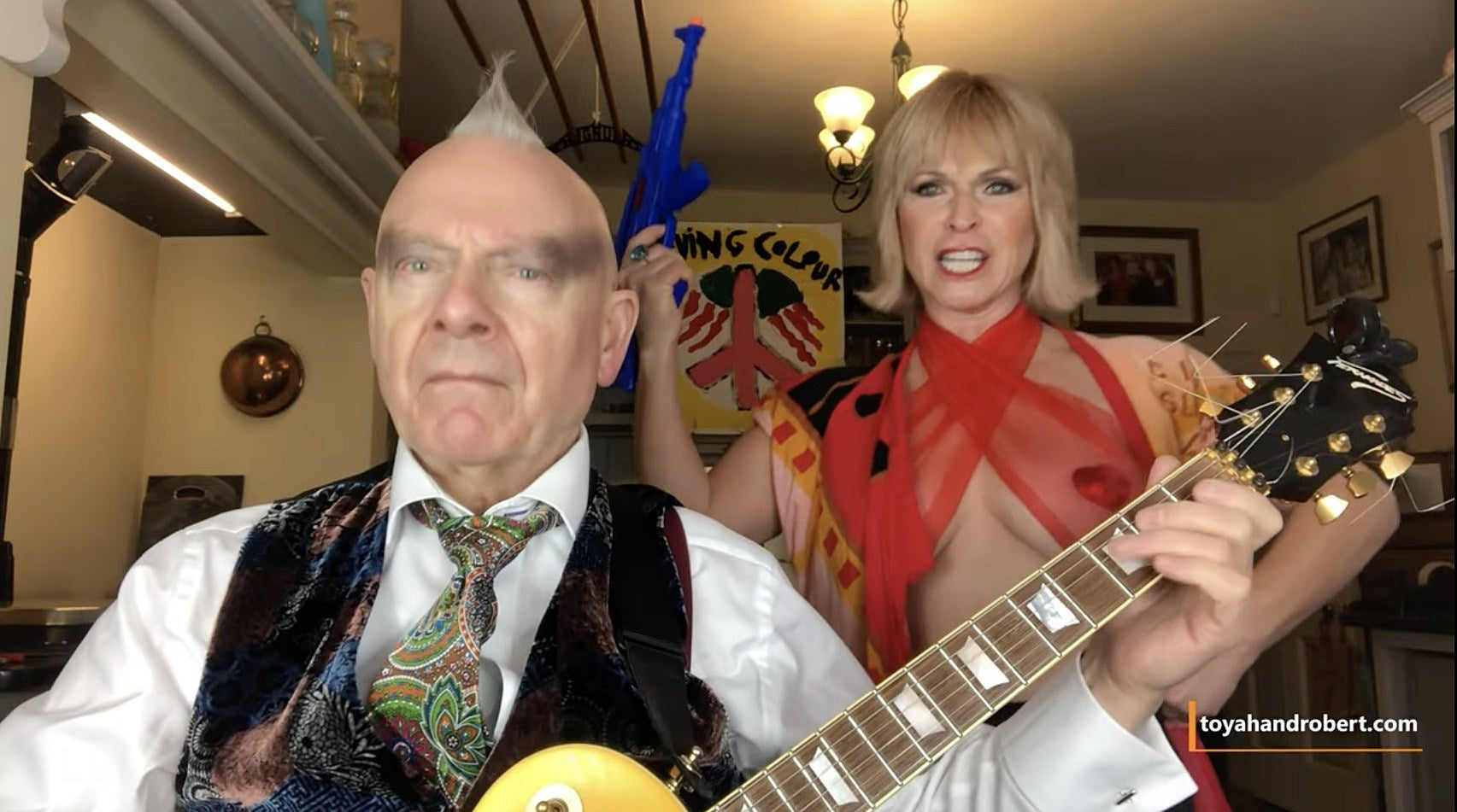 Toyah & Robert Fripp revisit Living Colour for peace in Ukraine