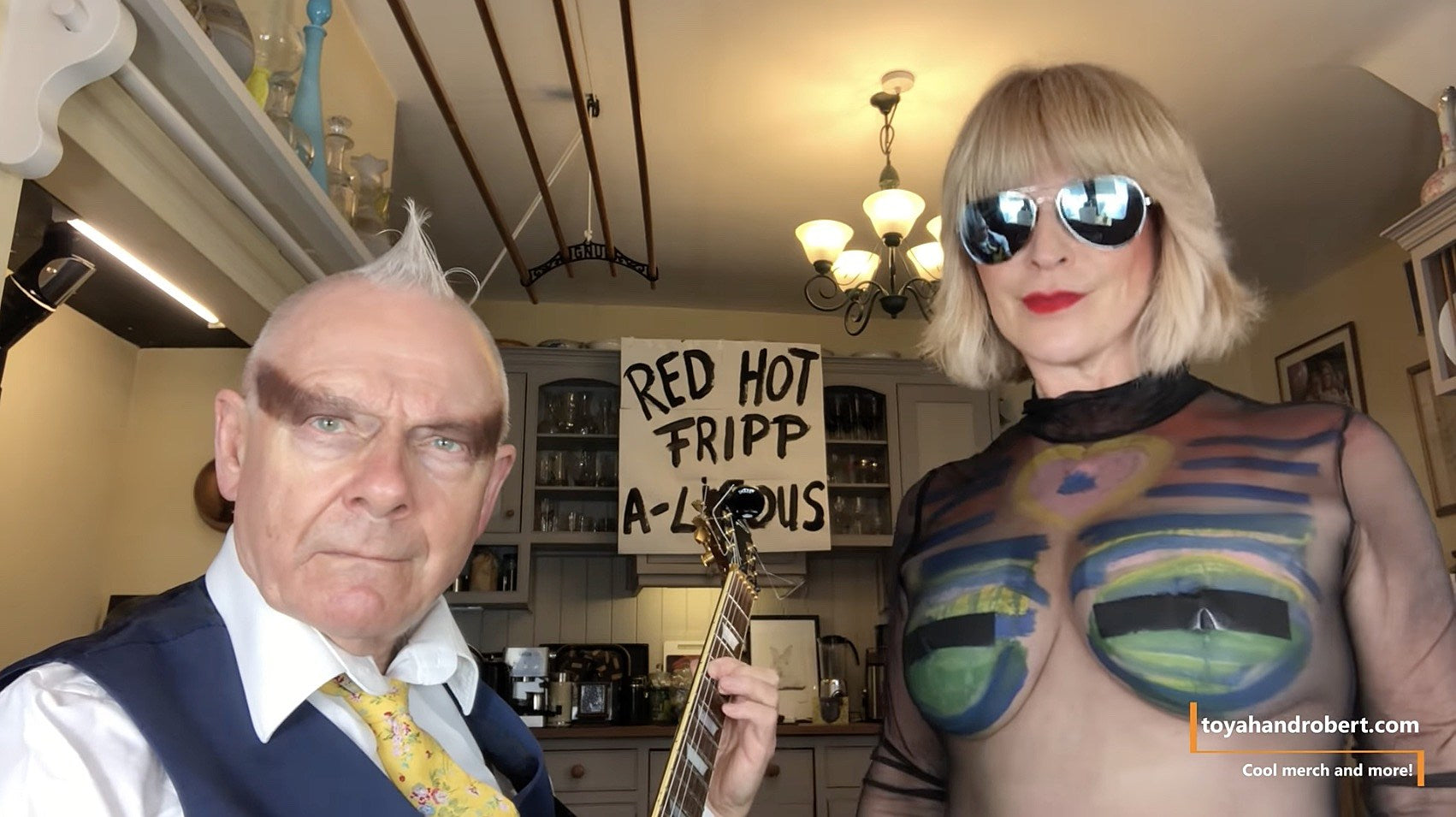 Watch Toyah & Robert Fripp cover Red Hot Chili Peppers’ “Can’t Stop”