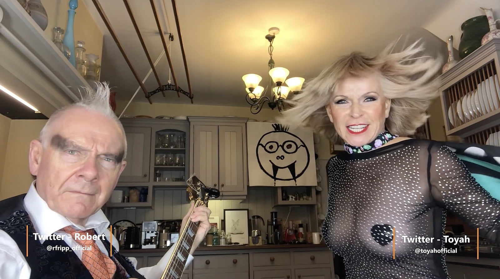 Watch Toyah and Robert Fripp cover Smashing Pumpkins’ “Bullet with Butterfly Wings”