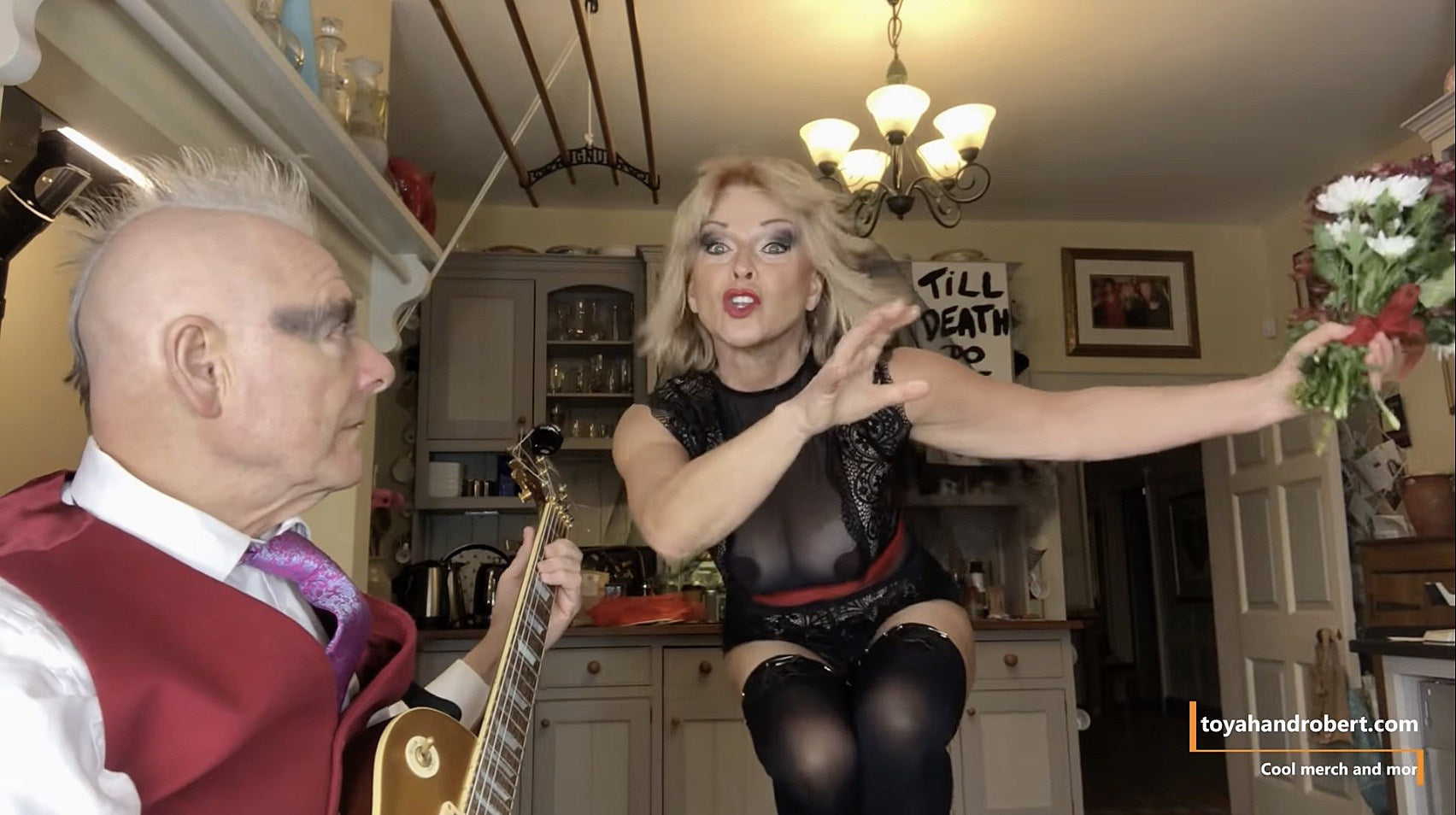 Watch Toyah and Robert Fripp cover Billy Idol’s “White Wedding”