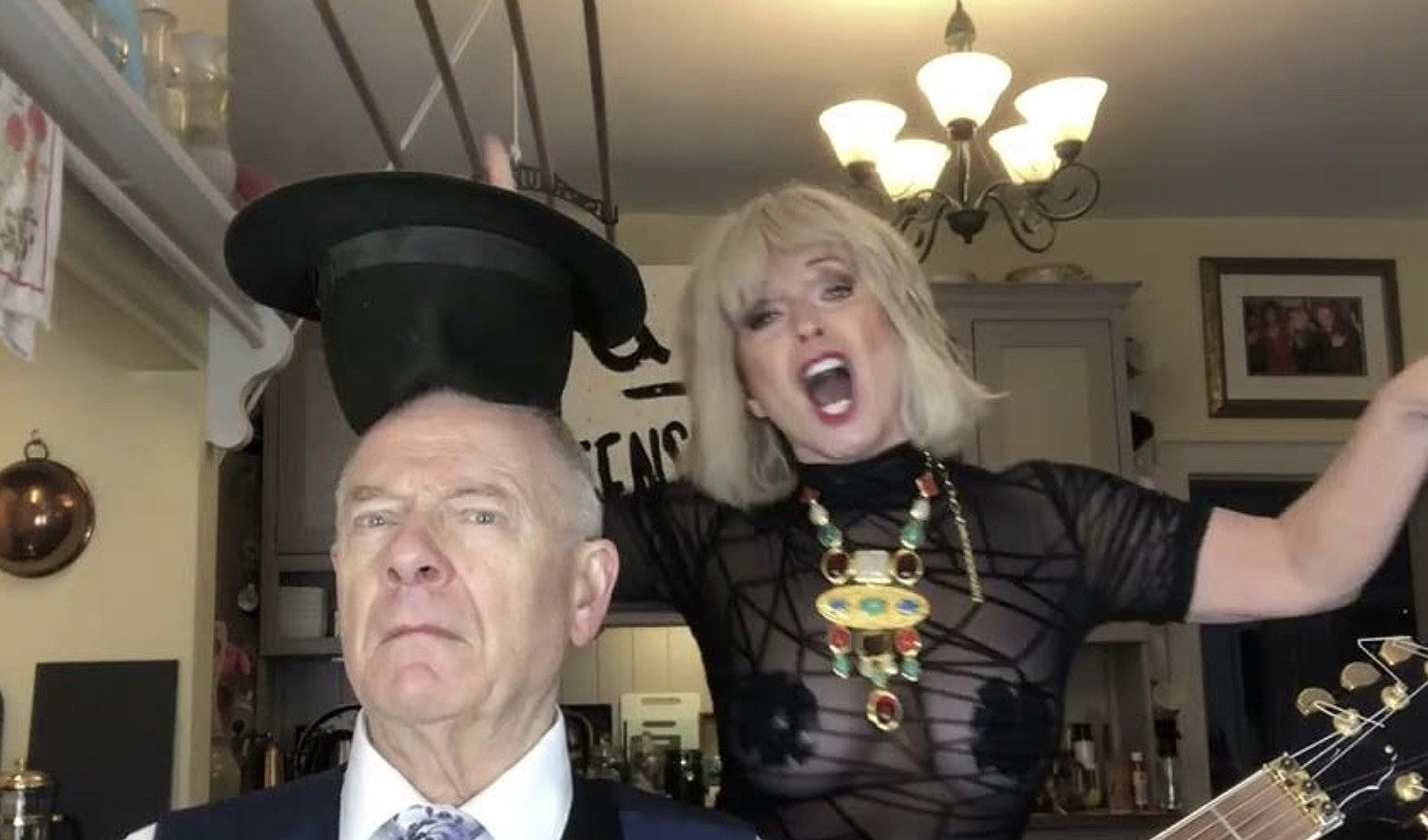 Watch Toyah & Robert Fripp celebrate a “Sensational” Christmas