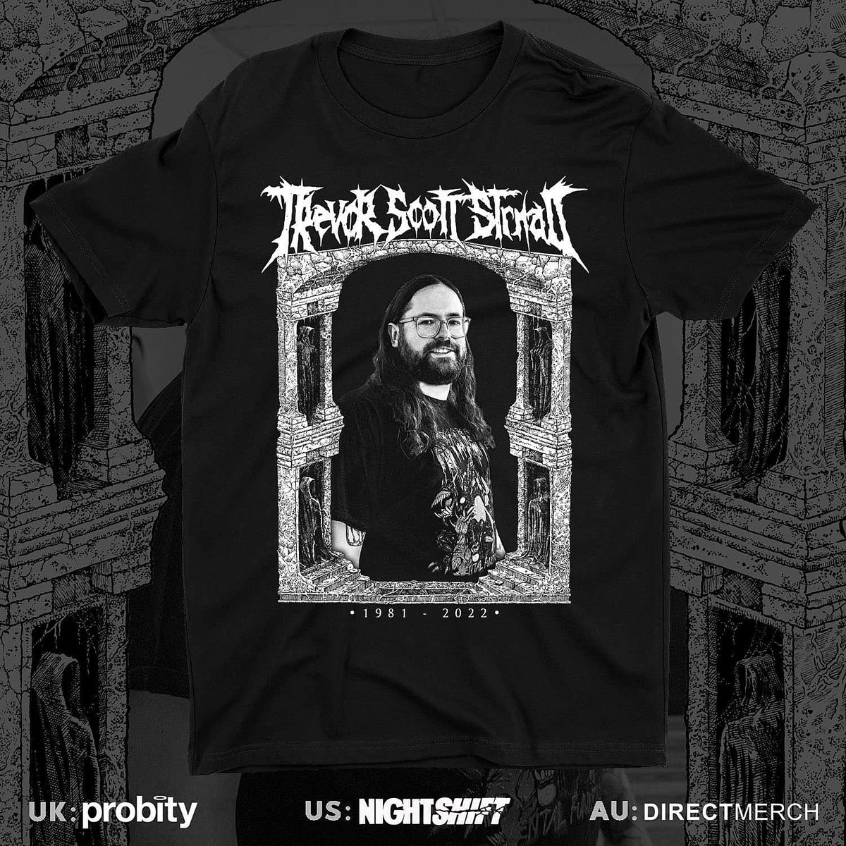The Black Dahlia Murder launch Trevor Strnad memorial shirt to raise money for family & charity