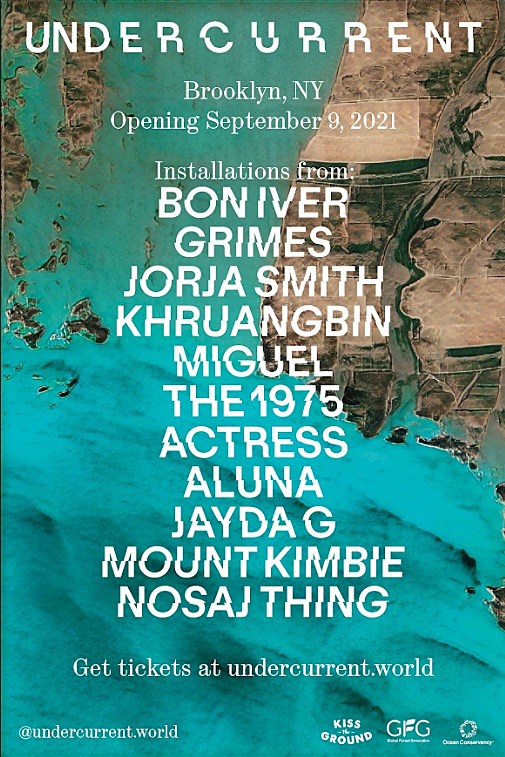 Grimes, The 1975, Miguel, Bon Iver & more contributing to climate change ‘Undercurrent’ exhibit in NYC