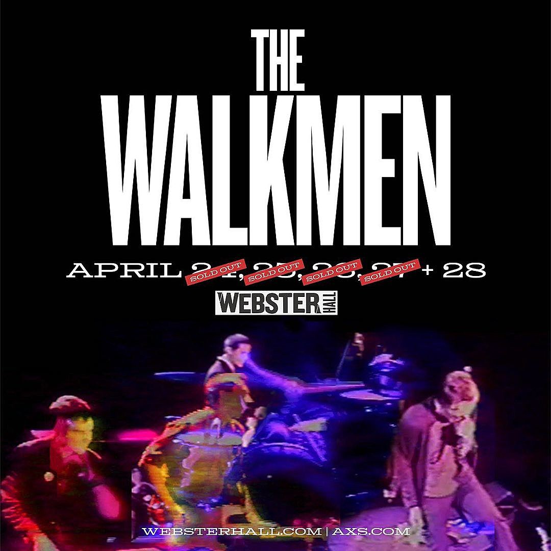 The Walkmen add 5th Webster Hall reunion show (tickets on sale now)