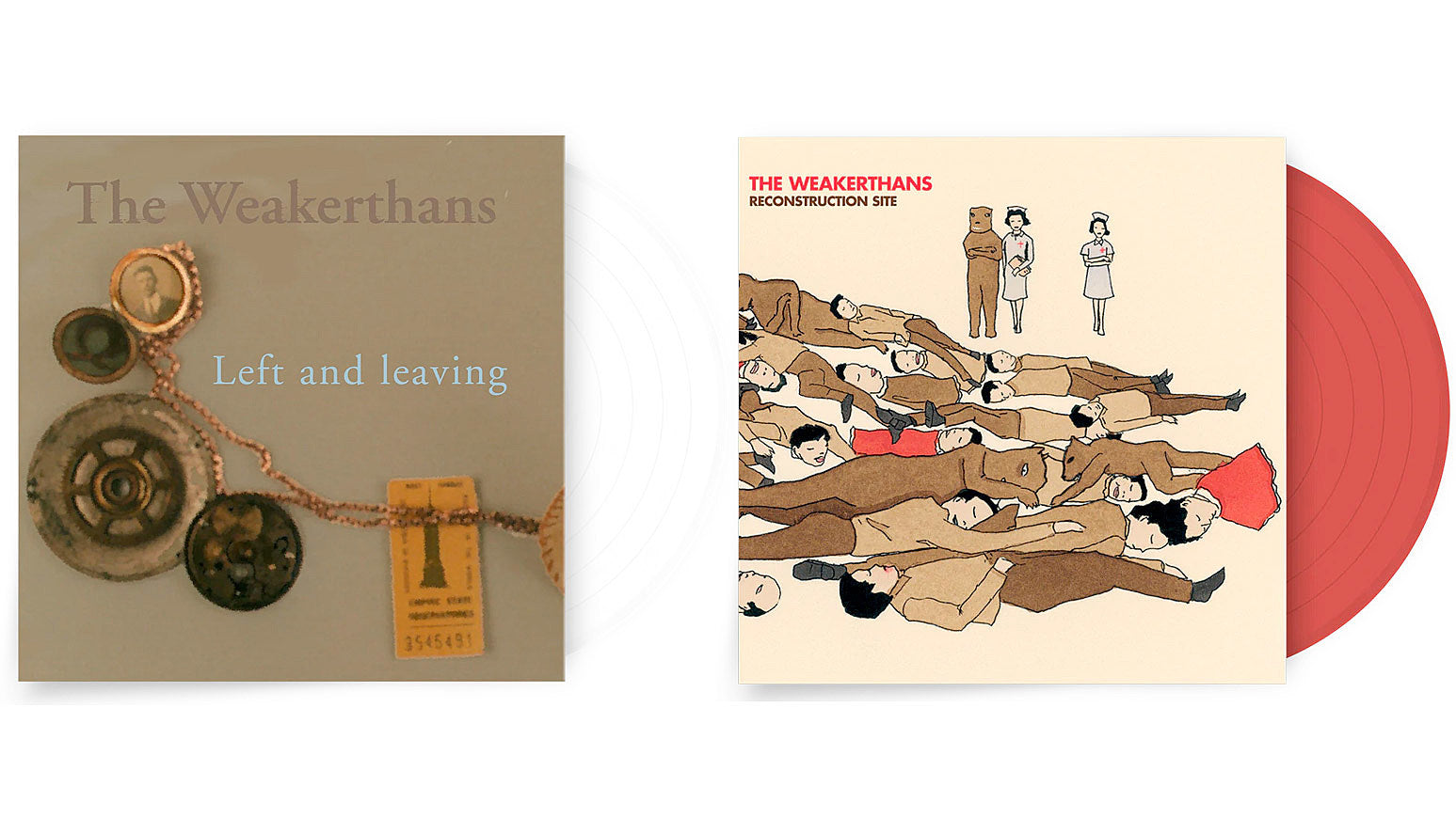 Pre-order The Weakerthans’ ‘Left and Leaving’ & ‘Reconstruction Site’ on limited vinyl