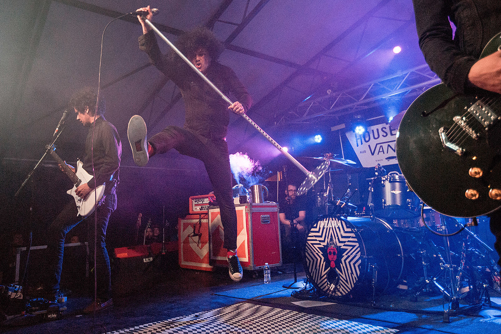 At the Drive In was the special guest at House of Vans SXSW (pics & videos)