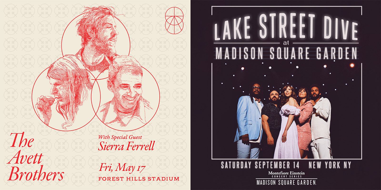 Tix on sale: Gov Ball, Madness, Lake Street Dive @ MSG, Avett Brothers @ Forest Hills, more