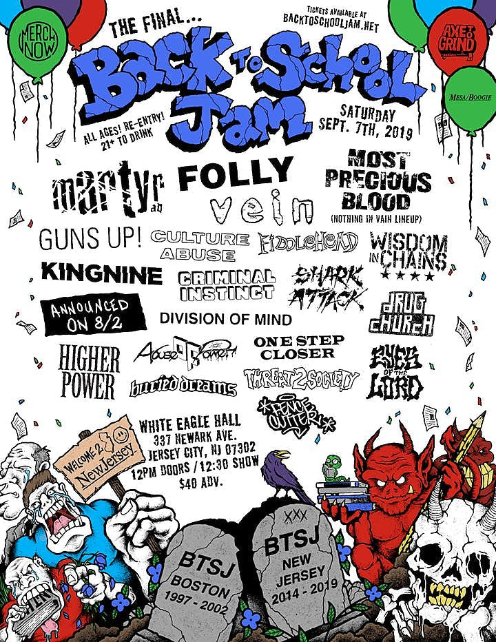 Back to School Jam adds bands to 2019 lineup