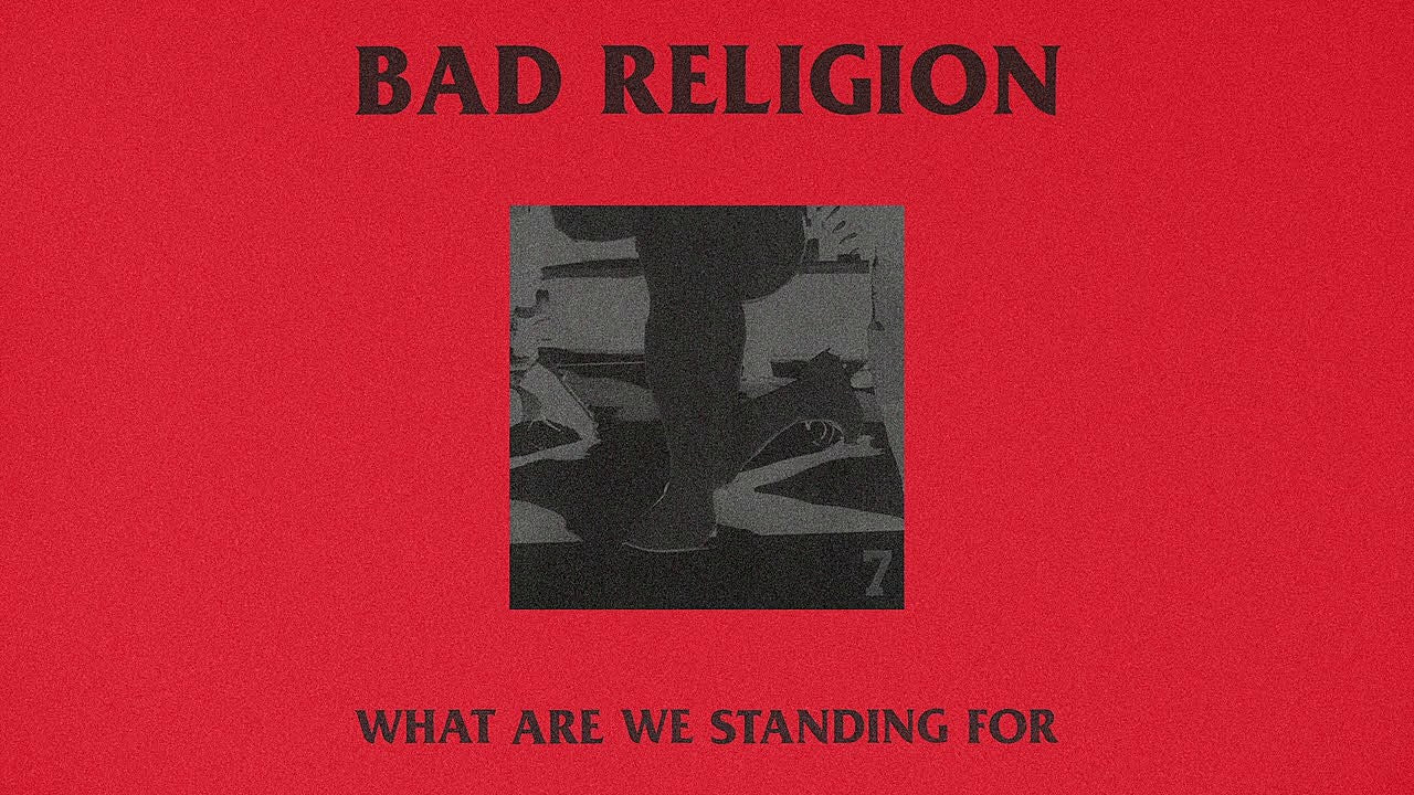 Bad Religion release “What Are We Standing For” in solidarity with athletes taking a knee