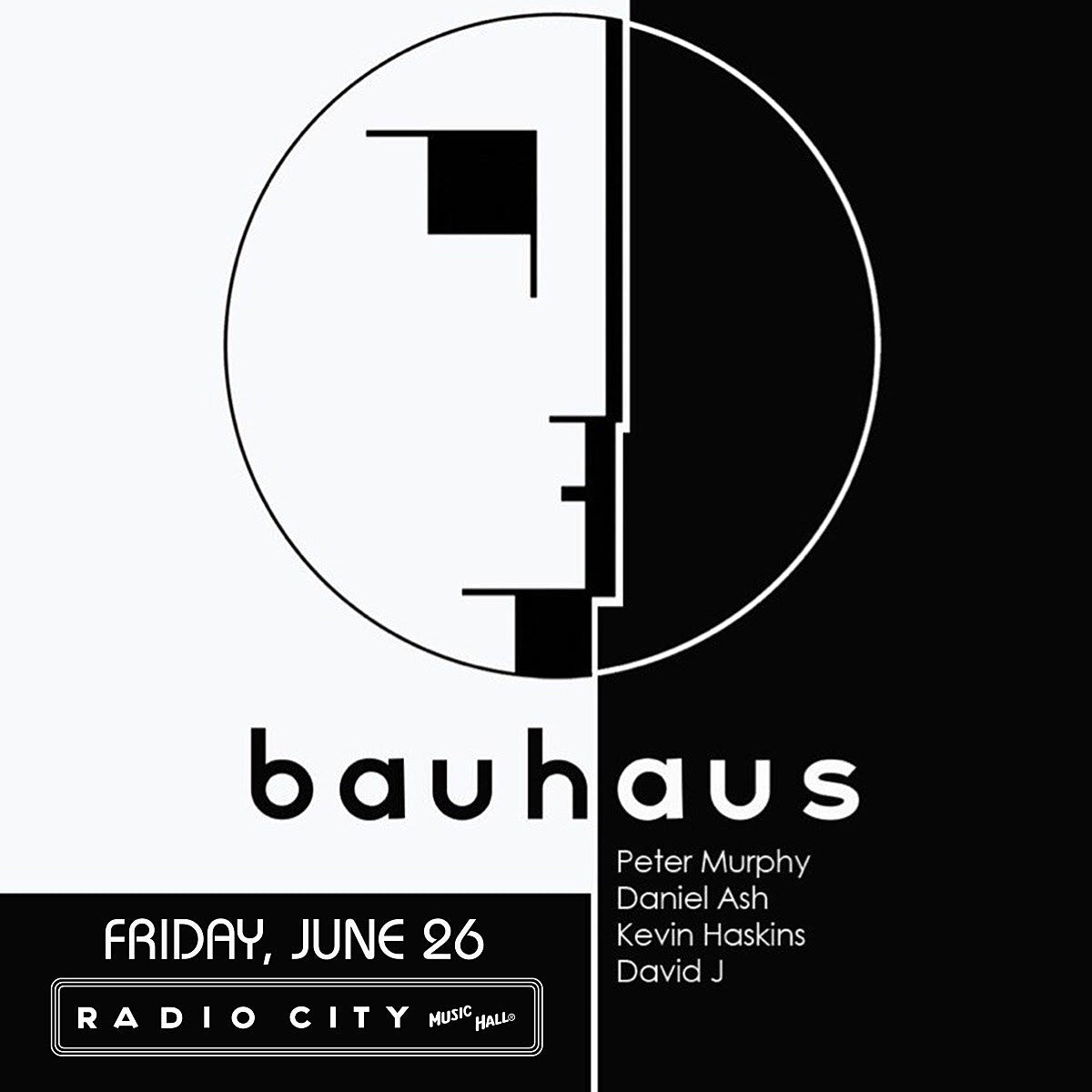tickets for Bauhaus @ Radio City on sale