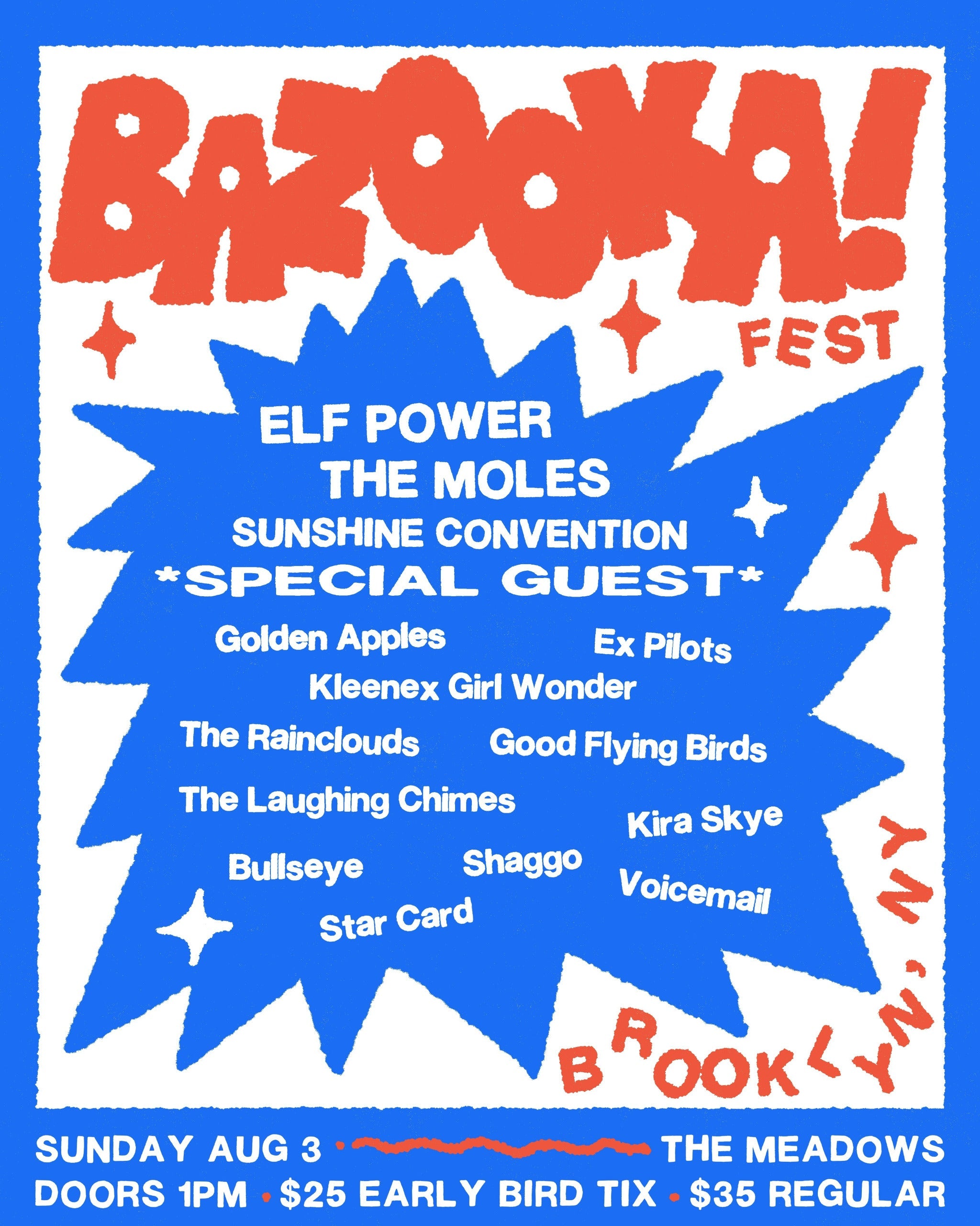 Elf Power, The Moles & more playing Brooklyn’s Bazooka! Fest