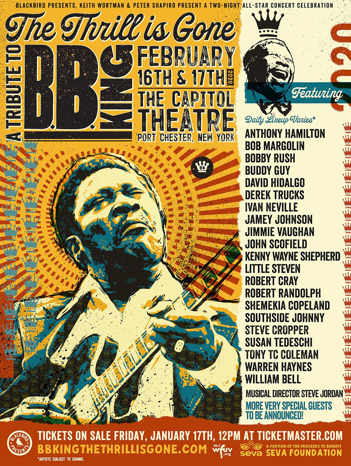 B.B. King tribute at Capitol Theatre features Buddy Guy, Little Steven, Ivan Neville & more