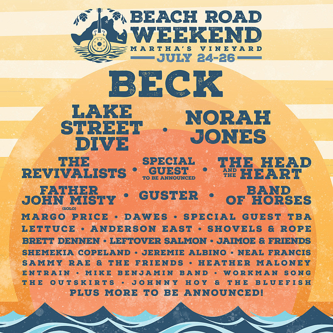 Beck, Norah Jones, Father John Misty & more playing Beach Road Weekend fest in Martha’s Vineyard