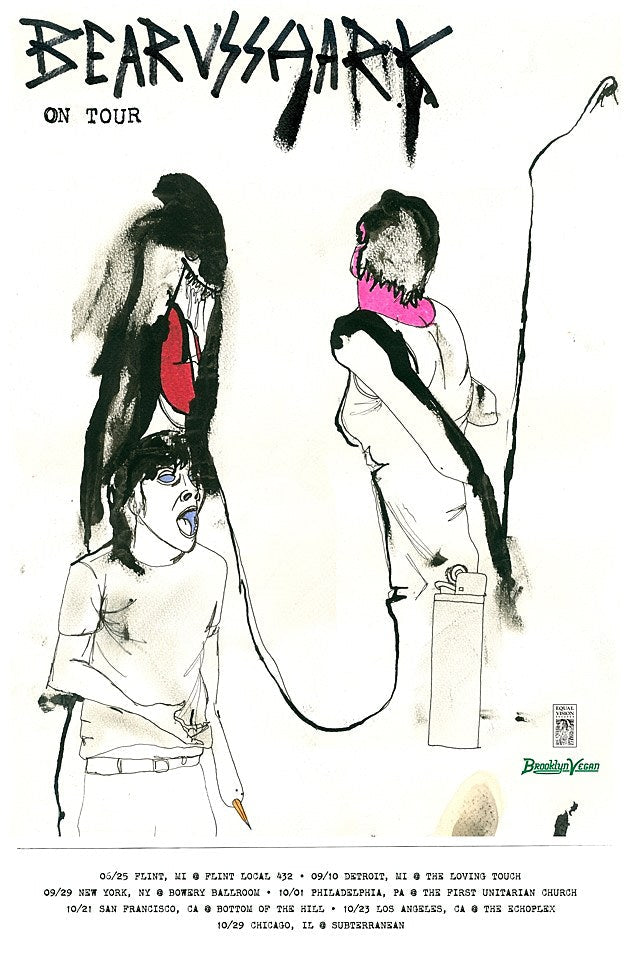 Bear vs Shark going on full reunion tour (BrooklynVegan Presents)