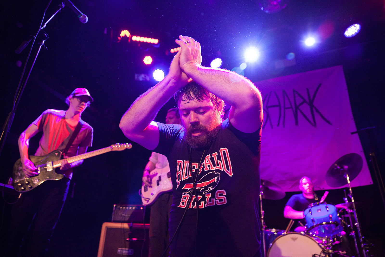 Bear vs Shark played two reunion shows in NYC (pics from Bowery Ballroom)