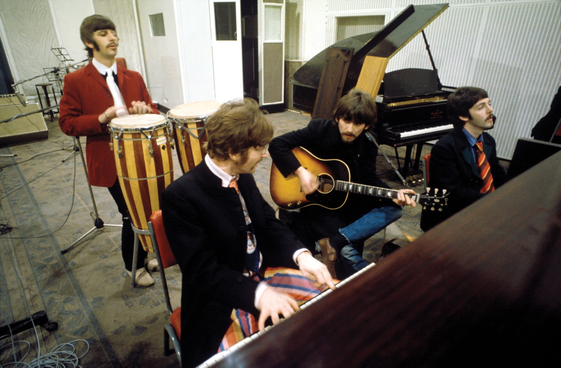 “The Last Beatles Song” officially announced with short film, Red & Blue reissues, and more