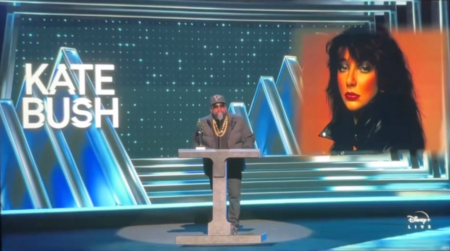 Watch Big Boi induct Kate Bush into Rock & Roll Hall of Fame & St Vincent cover “Running Up That Hill”