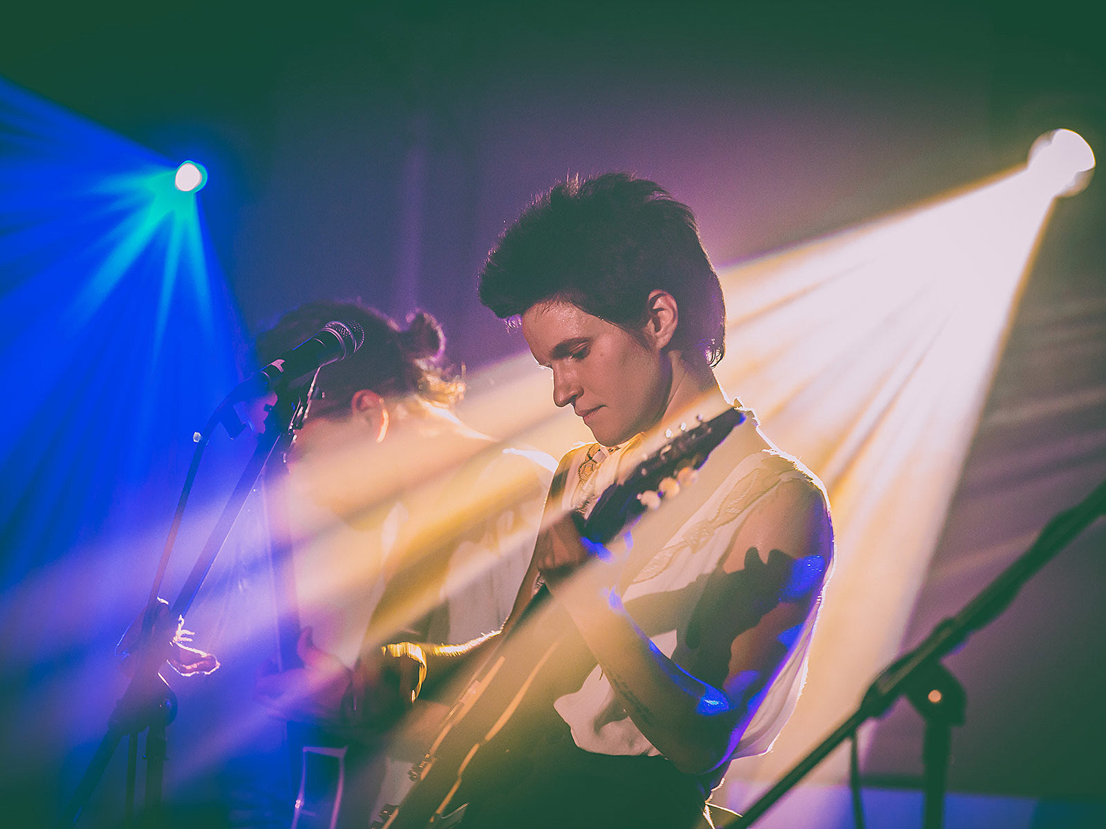 Big Thief celebrated new LP w/ 2 Northside shows (pics from Park Church Co-Op)