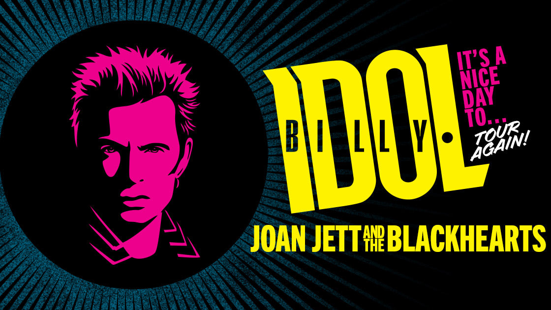 Billy Idol announces tour with Joan Jett & the Blackhearts