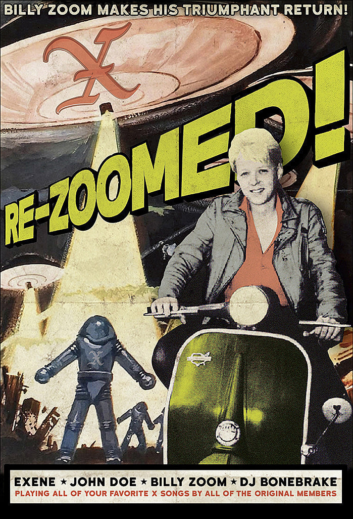 X is back with Billy Zoom, touring in August (BrooklynVegan presenting NYC show w/ presale)