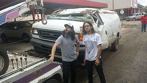 Black Cobra played 2 NYC shows with Yob, then got in a horrible van accident (but are ok!)