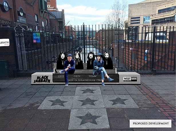 Black Sabbath bench being planned in their Birmingham hometown