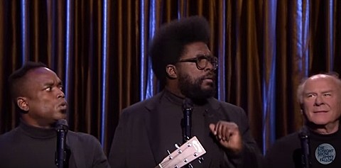watch The Roots sing “Can’t Feel My Face” as “Black Simon & Garfunkel” with the actual Art Garfunkel on ‘Fallon’