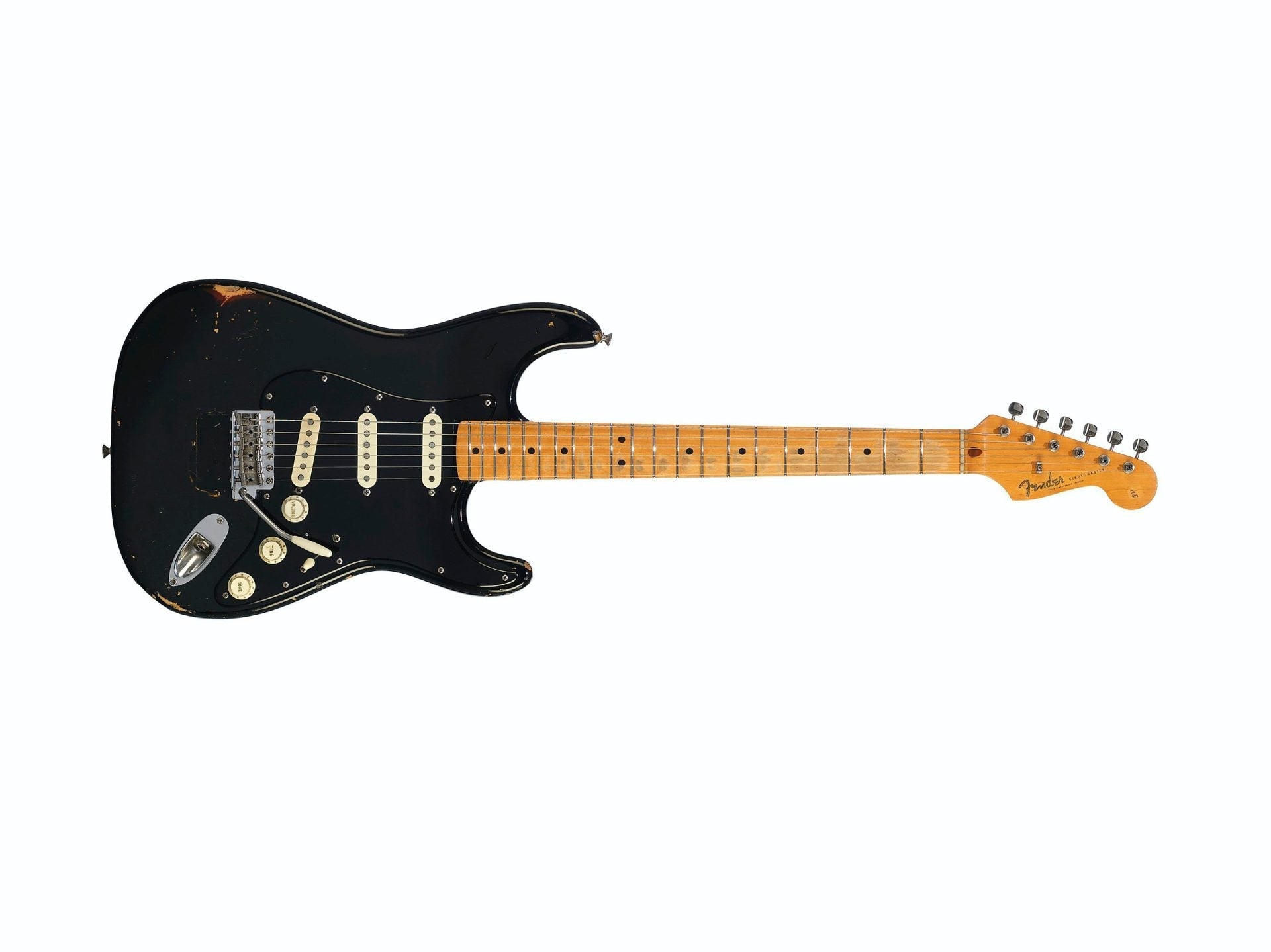 David Gilmour’s guitars selling for millions, breaking records at charity auction