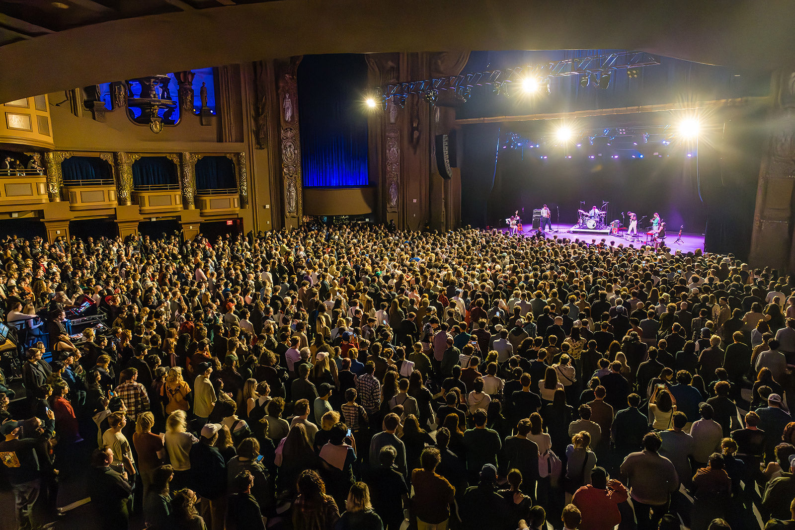Black Country, New Road played Brooklyn Paramount with Horsegirl & Camera Picture (pics, setlist)