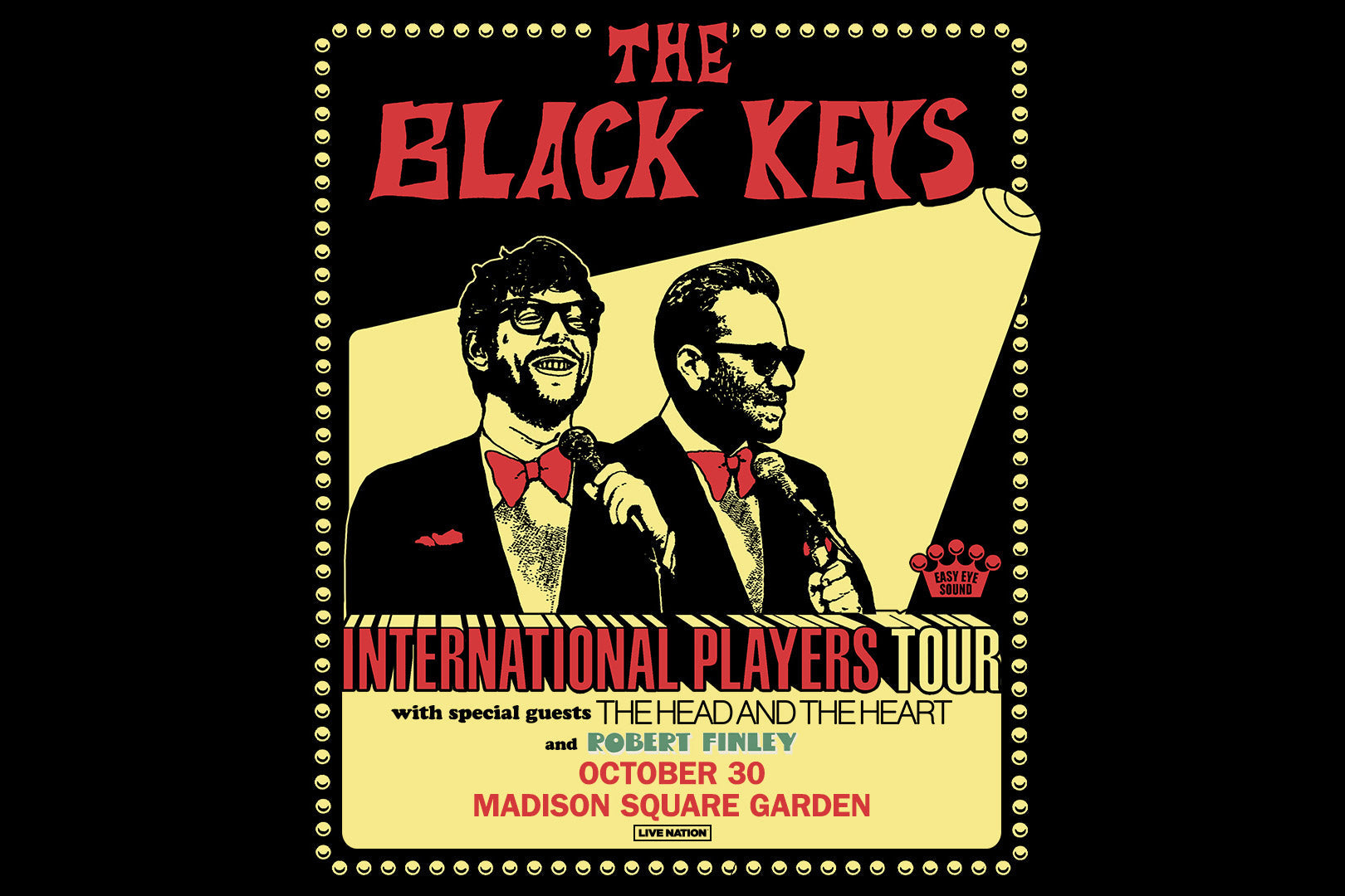 The Black Keys @ Madison Square Garden on BrooklynVegan Presale (password here)