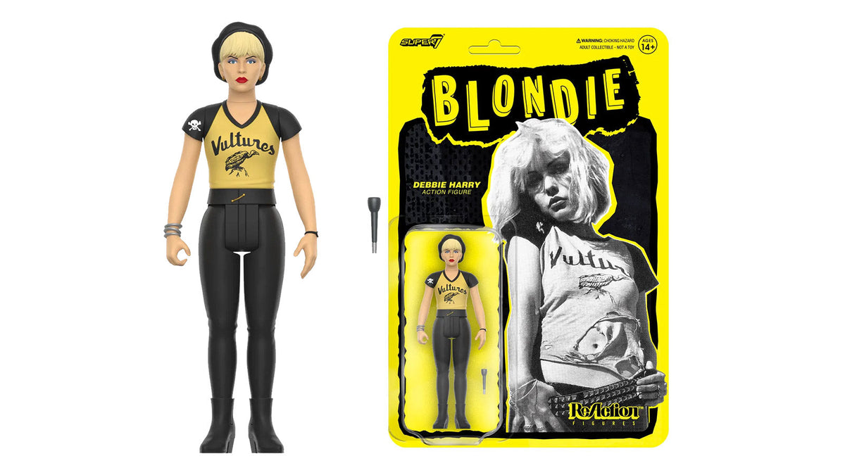 New Blondie action figure of Debbie Harry in her Vultures tee announced