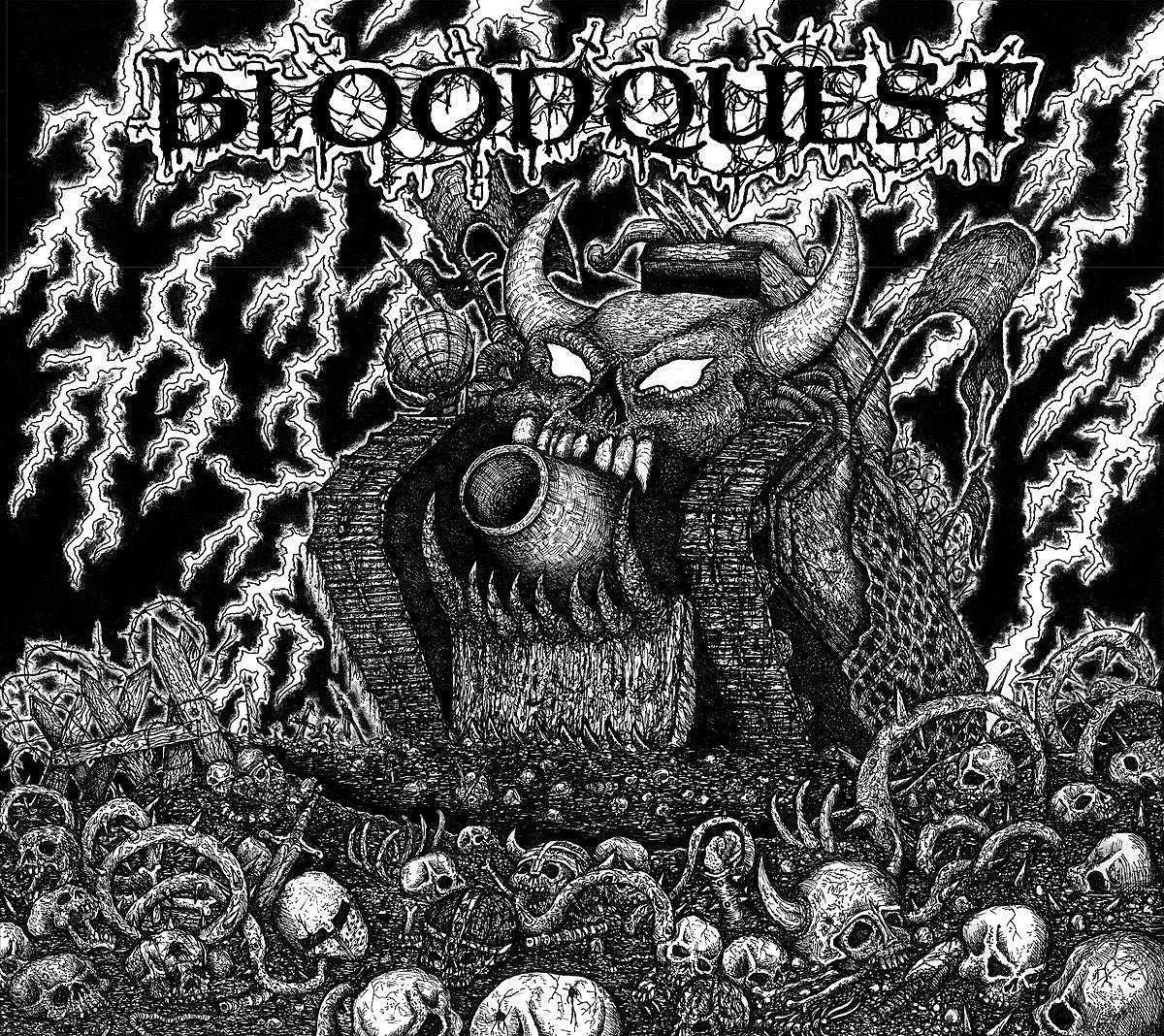 Bloodquest = metallic hardcore from Gatecreeper, Woundvac, etc members (stream their EP)