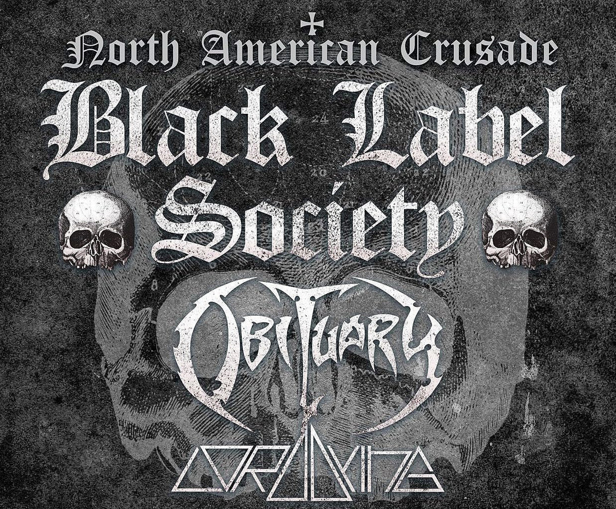 Black Label Society, Obituary & Lord Dying announce 2020 tour