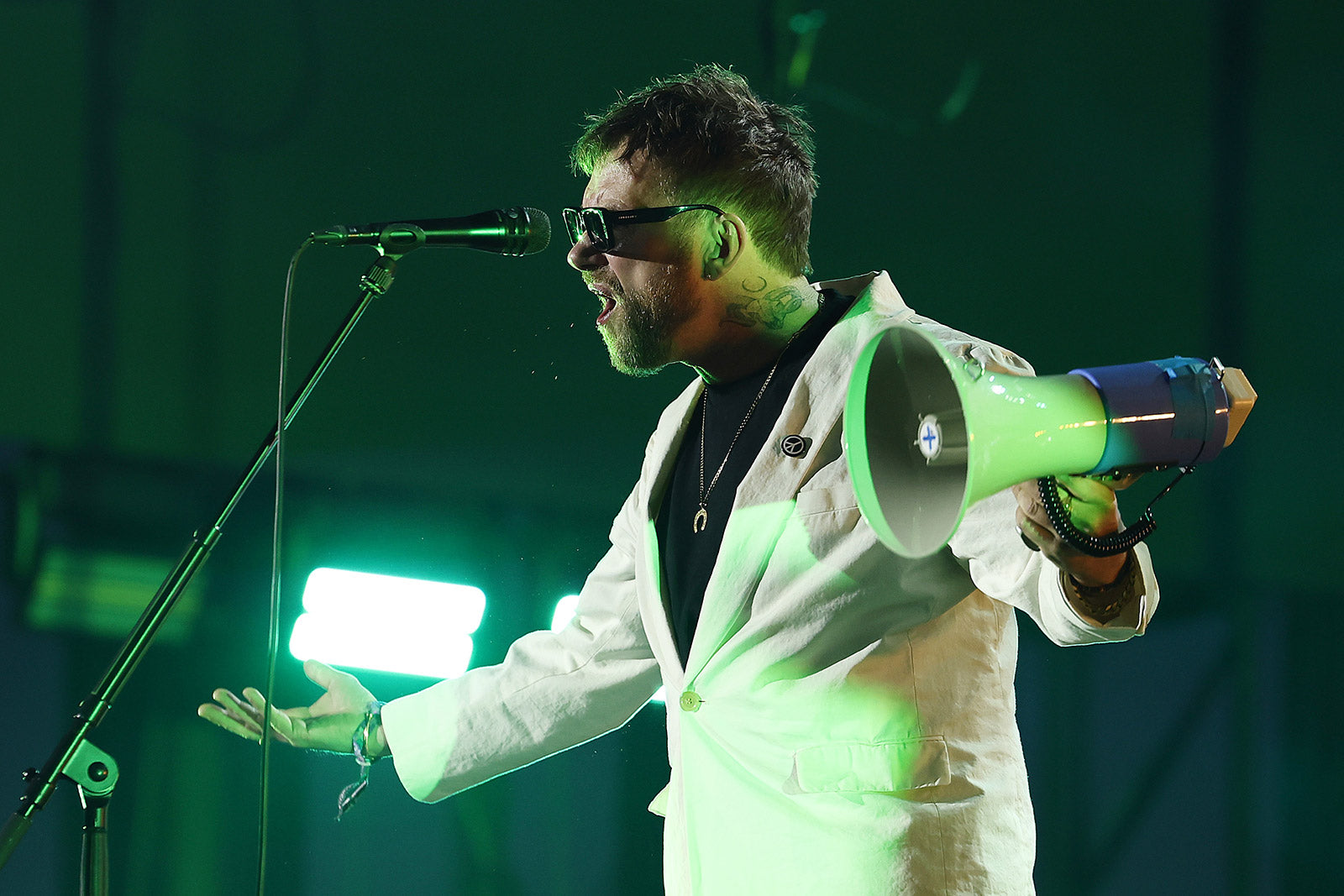 Blur’s Damon Albarn tells lackluster Coachella crowd “You’re never seeing us again”