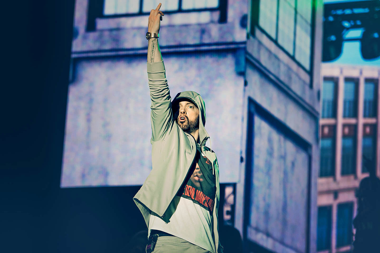 Watch Eminem thank EVERYBODY at his Rock & Roll Hall of Fame induction