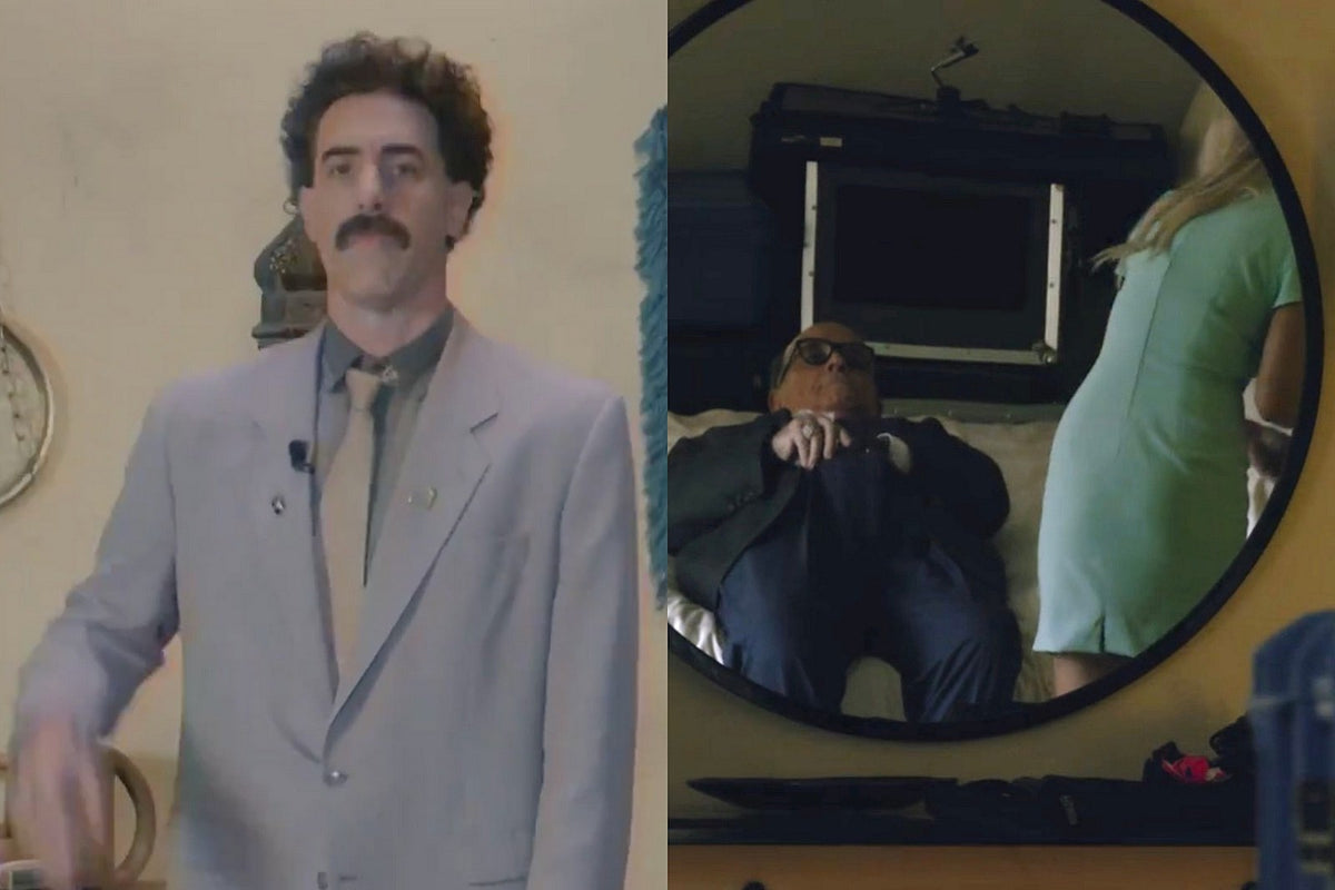 Borat releases new video statement about Giuliani scene