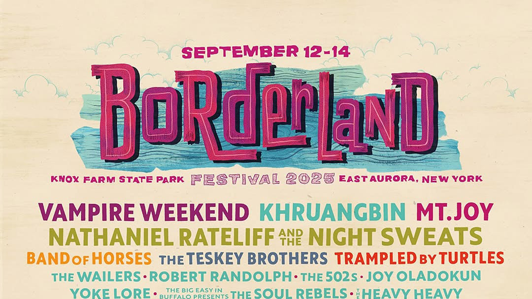 Borderland 2025 lineup (Vampire Weekend, Khruangbin, Nathaniel Rateliff & The Night Sweats, more)