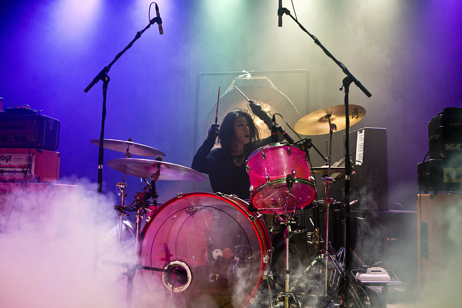 Boris performed Pink with Earth opening at Warsaw (pics)