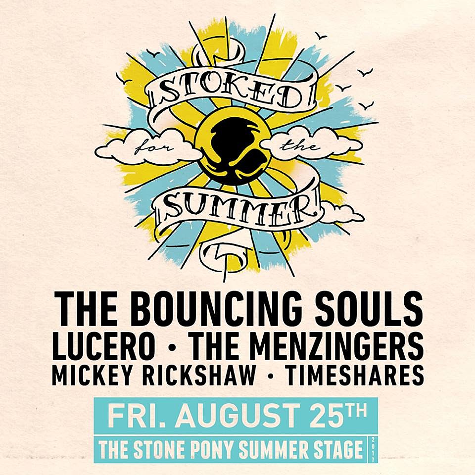 Bouncing Souls ‘Stoked for the Summer’ show on BrooklynVegan presale (password)