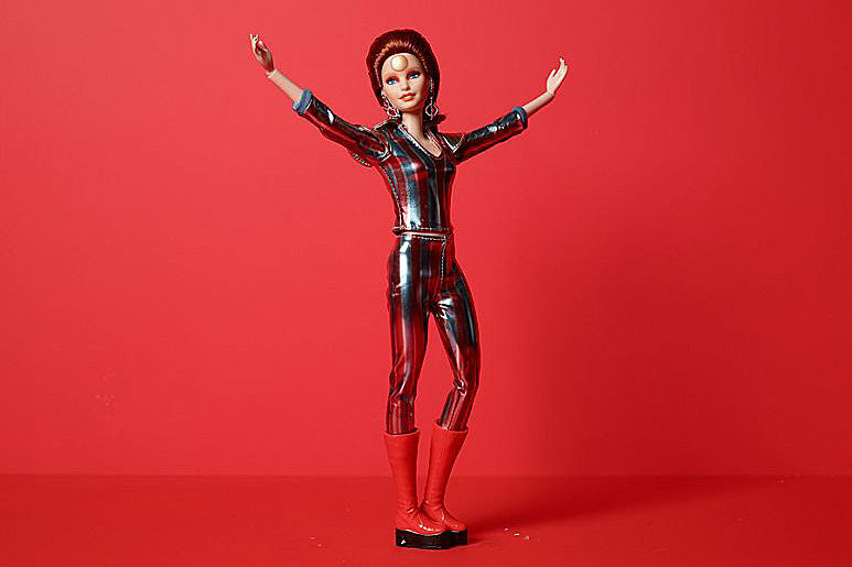 David Bowie Barbie Doll released by Mattel