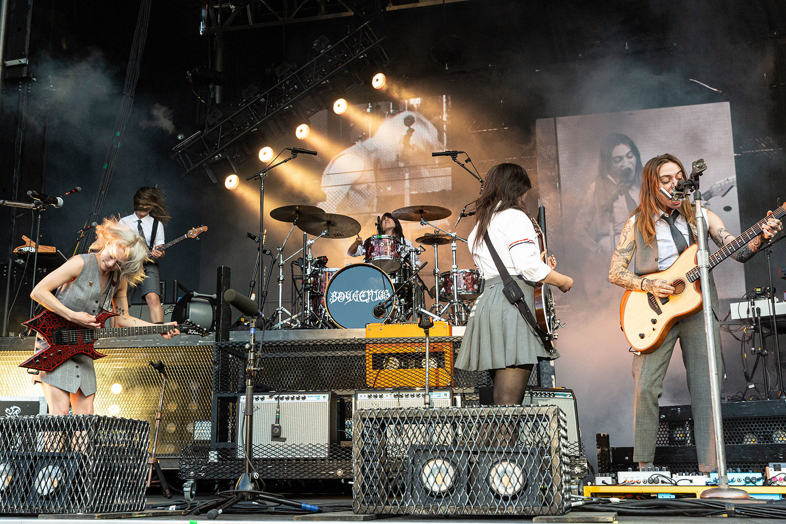 boygenius played SLC’s Library Square (pics, setlist)