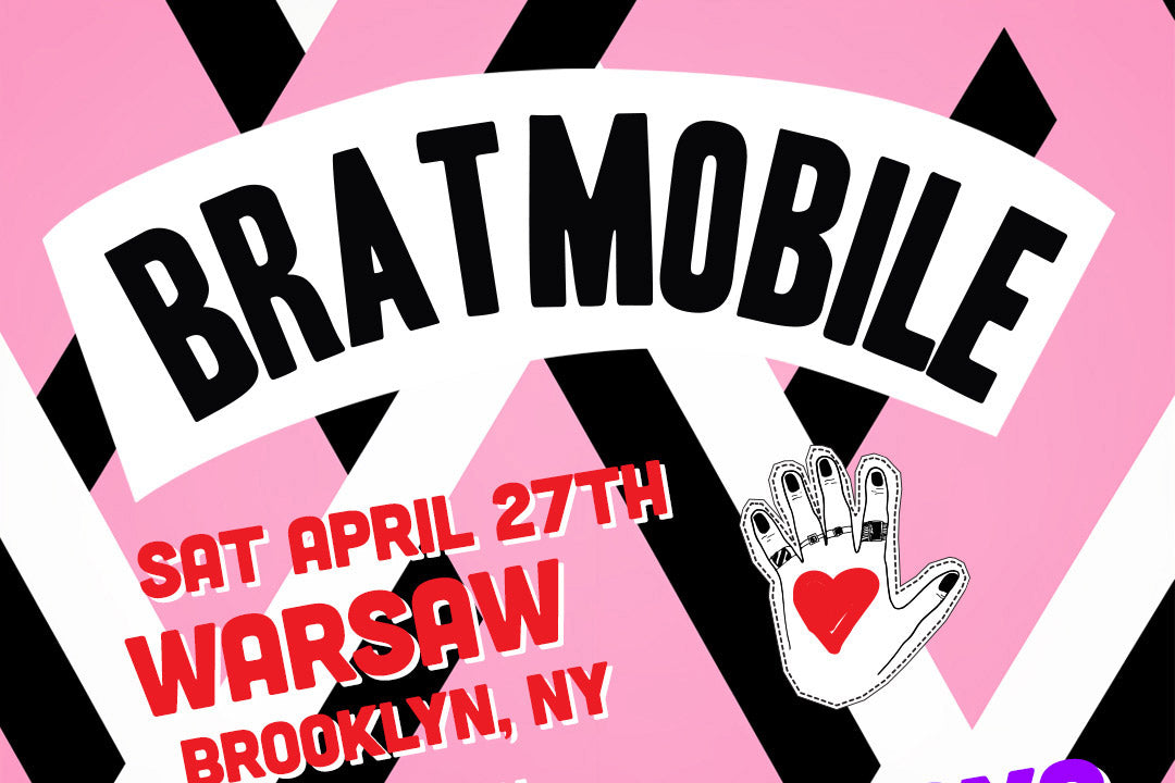 Bratmobile @ Warsaw on BrooklynVegan Presale (password here)
