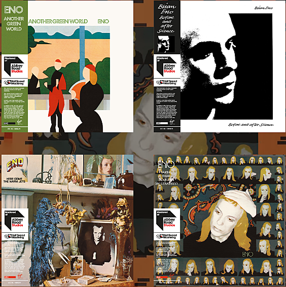Brian Eno’s four ’70s ‘vocal’ albums getting deluxe vinyl reissues